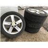 Image 1 : 2009 Toyota Factory alloy rims, with  Michelin tires 215/55 R17