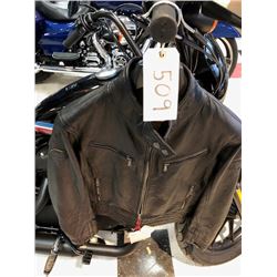 Ducati leather lady vintage style  jacket- size L -987695145