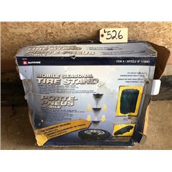 Alltrade mobile seasonal 4-tire stand, #481724