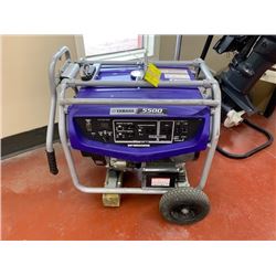 Used 2016 Yamaha EF5500DE generator. Sn 7PS 0270466