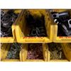 Image 2 : bin compartments with misc. nuts, clips, Asstd. washer tek screws, crimp'n'shrink, u-bolts and more