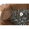 Image 7 : bins full of Asstd. nuts, screws, bolts, cap screws, Asstd.; roll of plastic