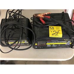 2-Schumacher 10 A and 6 A chargers (SF 82-6; SF 1010-2)