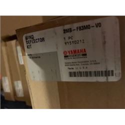 2016 to 2018 Yamaha wolverine wind deflector - 2MB-F83M0-V0-00