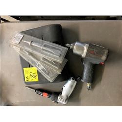 Pneumatic stapler; Chicago Pneumatic with chisels; zip gun; 1/2" drive impact driver;