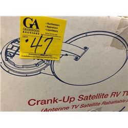 Winegard crank-up satellite RV antenna (RM-DM46)