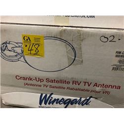 Winegard crank-up satellite RV antenna (RM-DM46)