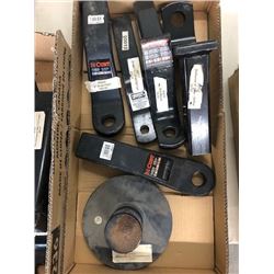 3/8" bolster plate; 3-Curt Receivers (45456, 45870, 45458); 2-Hidden hitch Receivers (60012, 80137)