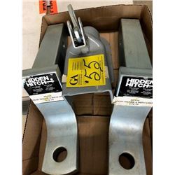 2- Hidden hitch solid shank 6" drop (80124); 1- 2 5/16 coupler