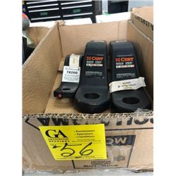 2-Curt forged Receivers (45458); 1-Reese hitch, offset (78266)