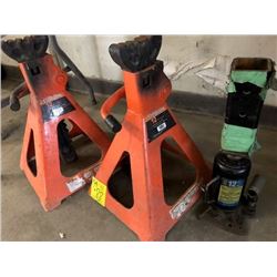 3- 12 ton jack stands