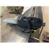 Image 2 : big steel work bench with Grey Bench Vise