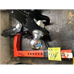 Trailer Keeper wheel locks; 2" hitch bar (63970)