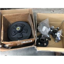 Hub Assembly, U-bolts; misc.