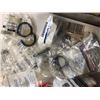 Image 16 : Splashguards; rotor; brake rotor; bracket kit; fuel line; 2- splash guard kits, rear; misc. parts