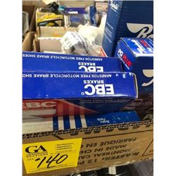 brake pads, interfacing kits, Ford keys, TPMS sensors, alignment shims, trailer connectors