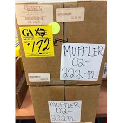 2- mufflers (02-222-PL)