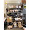 Image 1 : wire shelf, 6', 6 shelves