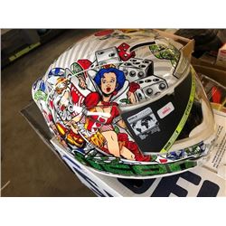Helmet, Shoei, size small; replacement visor