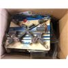 Image 4 : trailer breakaway kit; wheel chocks; oil filters; air brake adapter; marine instrument; slide hammer