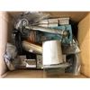Image 5 : trailer breakaway kit; wheel chocks; oil filters; air brake adapter; marine instrument; slide hammer
