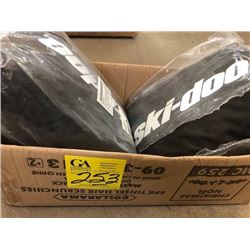 2- ski-doo snowmobile covers