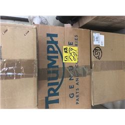 2- Triumph skid plate; Triumph belly pan kit