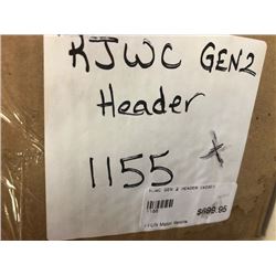 RJWC gen2 header; E-tec muffler (02-222PL)