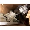 Image 1 : seat mount; chain hanger; trim sender kit; dual harness; misc. boat parts