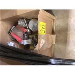 runner shoes; exhaust silencer; chrome electric horn; shock spacers; rebuild kit for gorilla axles