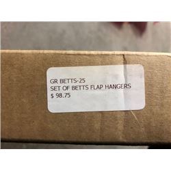 2- sets of Betts flap hangers