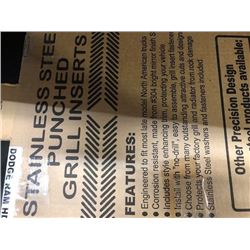 SS grill inserts