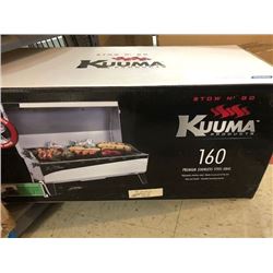 Kuuma Portable Propane Gas Stow N Go 160 Grill with Thermometer and Igniter