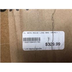 Rear semi-rigid bag