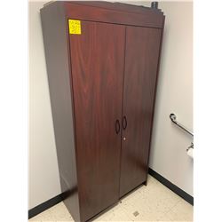 wardrobe and contents