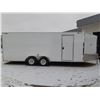 Image 1 : 2015 H&H Trailers - V nose Enclosed Trailer VIN:533TA2524GC254025 GVWR: 3175KG (7000lbs)