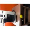 Image 1 : Small brown table/shelf with Keurig
