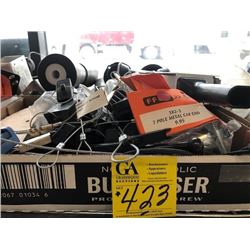 Trailer Document holders, Rollers, trailer wiring parts, locks and latches