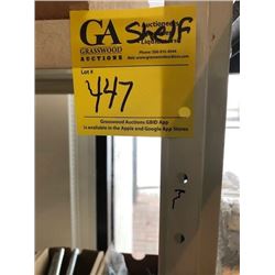 Metal Shelving - contents not included
