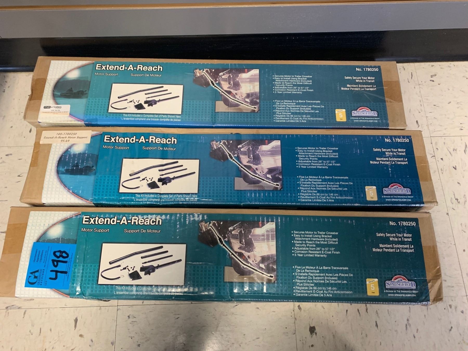 3 ExtendaReach Motor Supports