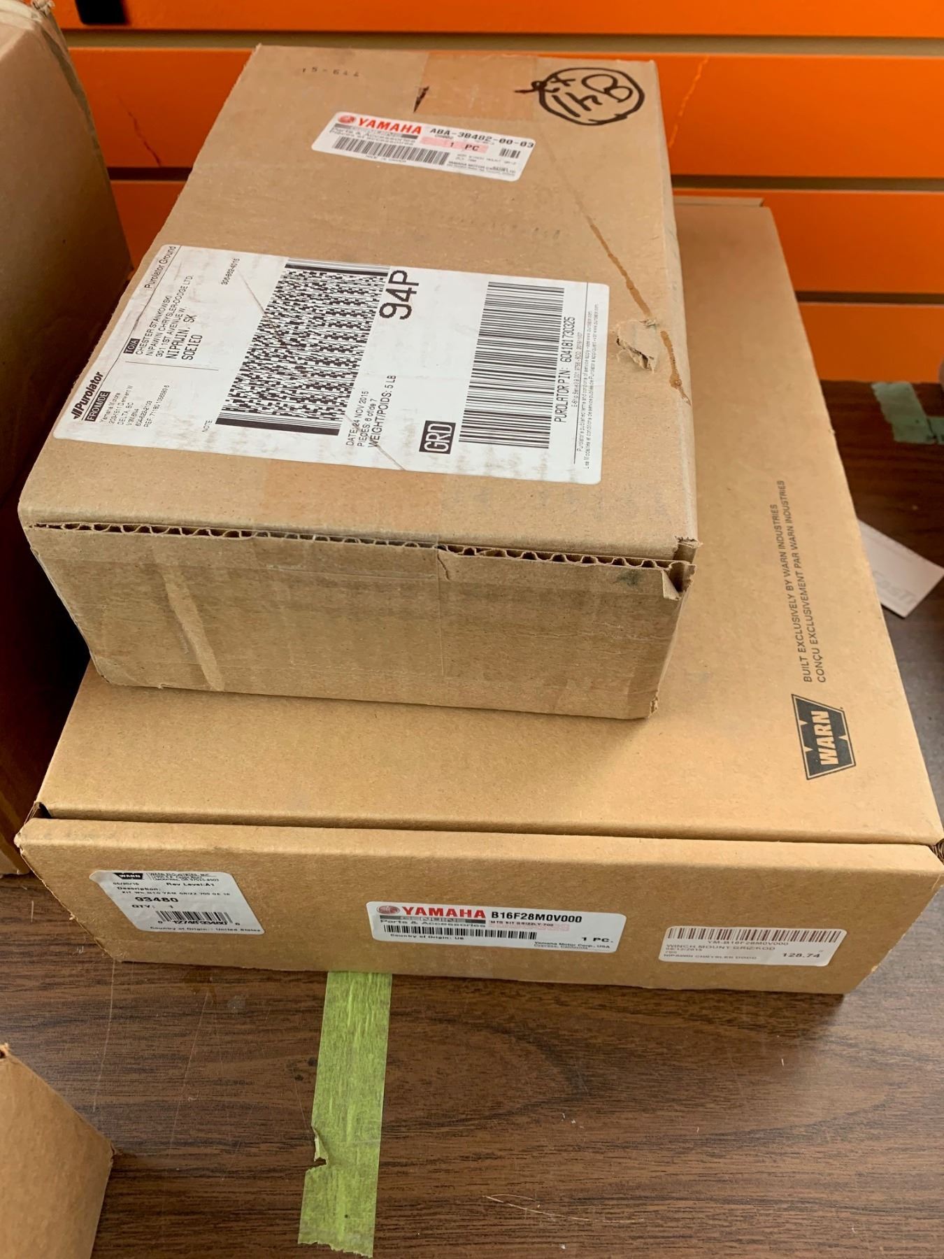 Yamaha Grizzly/Kodiak 700 Winch Mount by Warn / Yamaha Grizzly Winch mount