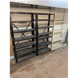 3 Selving Units - 2 black and 1 white