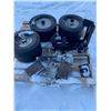Image 2 : Boat Lift Tires and brackets