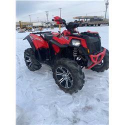Polaris Scrambler 850 ho. Aftermarket wheel and tire package No keys, Needs head gasket, Non runner