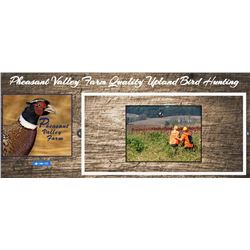 Pennsylvania Pheasant Hunting for 1-4 Hunters