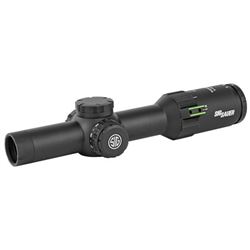 Sig Sauer, TANGO4 Rifle Scope, 1-4X24MM, 30MM, FFP, 556-762 Horseshoe Illiminated Reticle