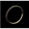 Image 2 : 0.61 ctw Black Diamond Ring - 14KT White Gold