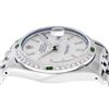 Image 4 : Rolex Mens Stainless Steel Silver Index Diamond 36MM Datejust Wristwatch