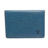 Image 2 : Louis Vuitton Blue Epi Leather ID Holder Wallet