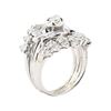 Image 4 : 1.55 ctw Diamond Ring And Ring Guard - 14KT White Gold